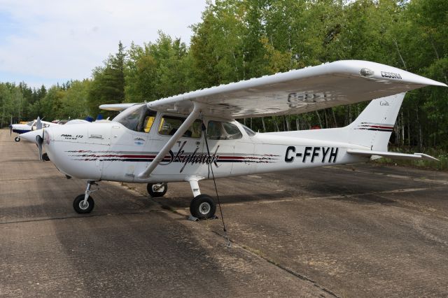 Cessna Skyhawk (C-FFYH) - C-FFYH Cessna Skyhawk 172M RVA à CSQ4 Aéroport  de Casey QC. le 02-09-2023 à 11:29