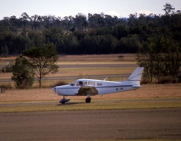Piper Cherokee (VH-SVK) - VH-SVK at Schofields Airport NSW Australia on 21st January 1984