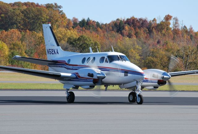 Beechcraft King Air 90 (N52KA) - FALCON AVIATION ACADEMY LLC at KJQF - 11/7/14