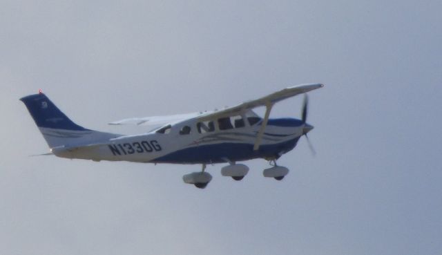 Cessna 206 Stationair (N1330G) - Shown here a moment or two from the runway is a Cessna 206 Stationair in the Winter of 2016.