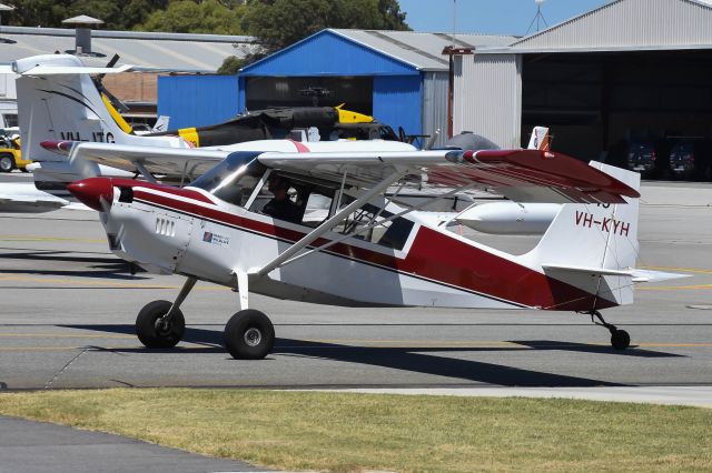 CHAMPION Decathlon (VH-KYH) - SPTR645 taxiing out for a spotting flight 