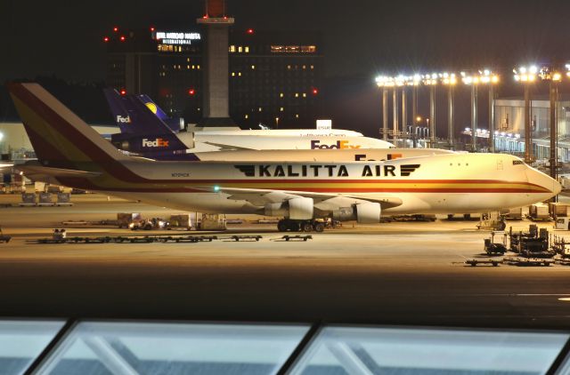 Boeing 747-200 (N704CK) - N704CK 747-246F(MSN:23391/LN:654) K49738→K4735 SPOT207 RWY34R↓/RWY34L↑ 19:14 