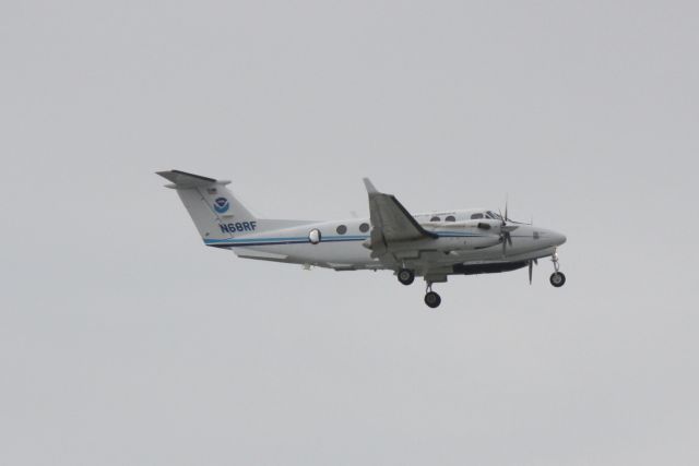 Beechcraft Super King Air 350 (N68RF) - NOAA 68 (N68RF) arrives at Sarasota-Bradenton International Airport following a flight from MacDill Air Force Base