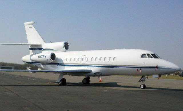 Dassault Falcon 900 (N17FX) - at KJQF - 3/20/12