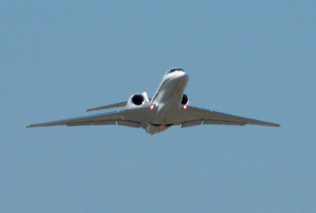 Cessna Citation X (N932QS) - Off of runway 14 at Shreveport Regional.