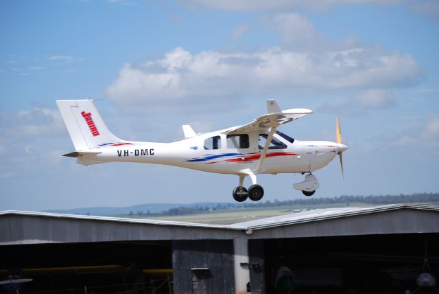 VH-DMC — - Jabiru J230 on final R24 at Clifton, Qld, Australia