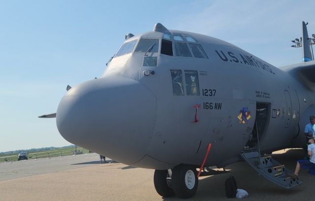 Lockheed C-130 Hercules (91-1237) - On display at Dover Air Force Base for Thunder Over Dover 2022 - USAF C-130H Hercules 