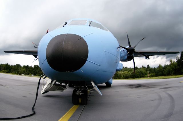 Casa C-295 Persuader (012) - Fisheye view on the CASA - visitor due ELITE exercise. 8.BLTr (13.el)