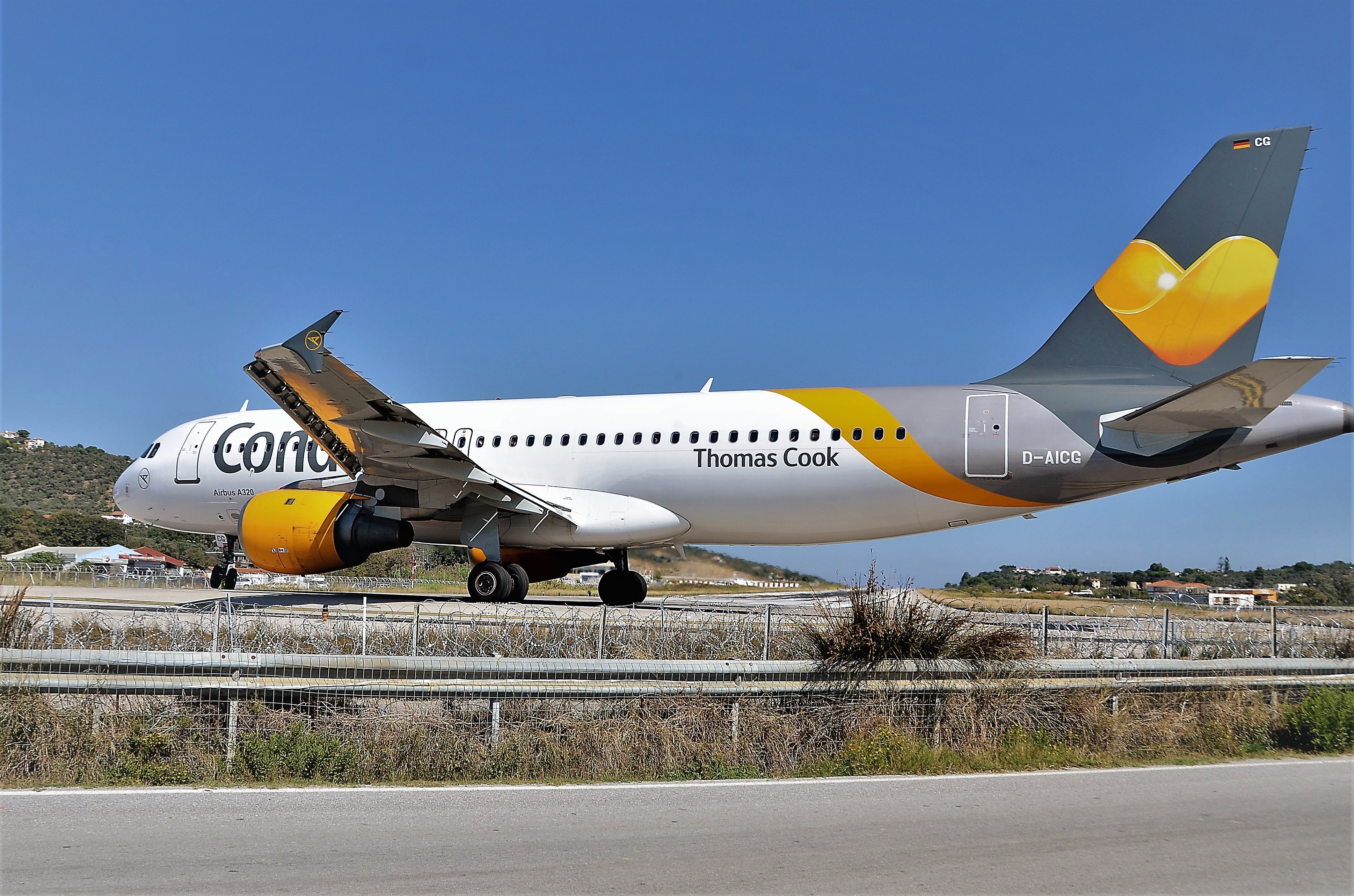 Airbus A320 (D-AICG) - one of the last flights as Thomas Cook, september 2019