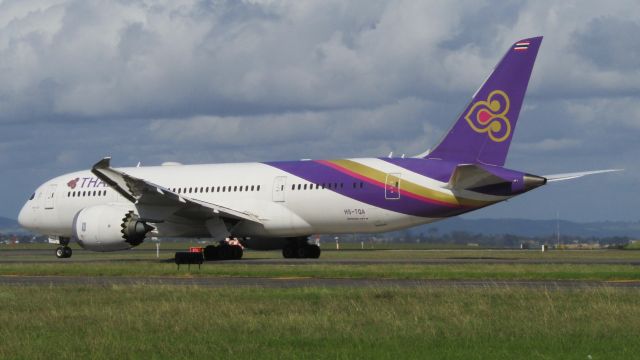 Boeing 787-8 (HS-TQA) - Flying in place of Thai's two 787-9s out of service at the time due to Rolls-Royce engine issues.