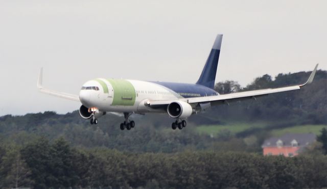 BOEING 767-300 (N304CM) - cargo aircraft management b767-316er n304cm to be n393up for ups landing at shannon from tel aviv after cargo conversion 2/9/20.