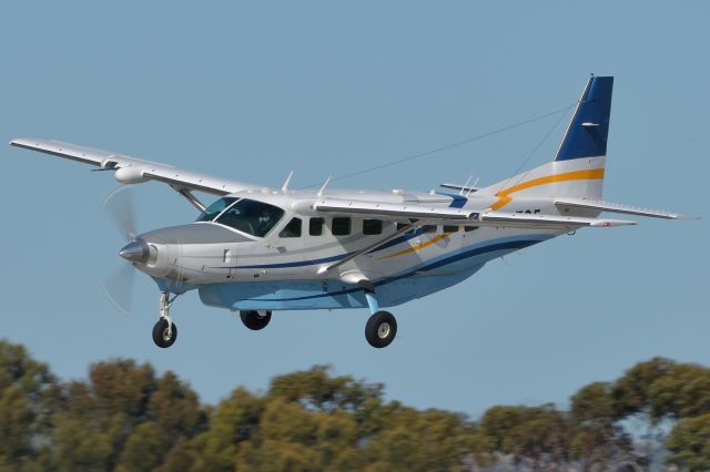 Cessna Caravan (VH-TQF) - Adelaide, South Australia, August 1, 2020 - flying as Survey 560, this Cessna Caravan is seconds from touchdown on runway 05.