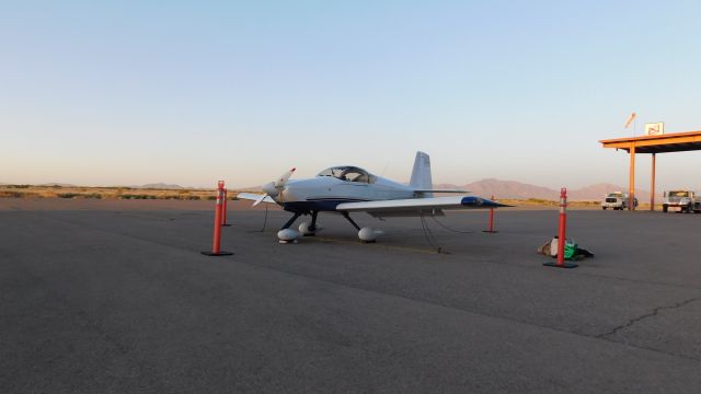 Vans RV-9 (N531EM) - Parked for the night. 