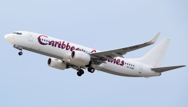 Boeing 737-800 (9Y-SXM)