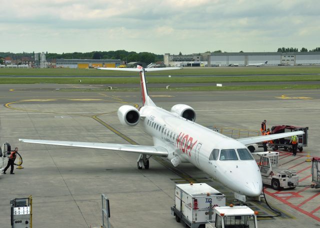 Embraer ERJ-145 (F-GRGG) - HOP! Embraer ERJ-145EP F-GRGG in Brussels 