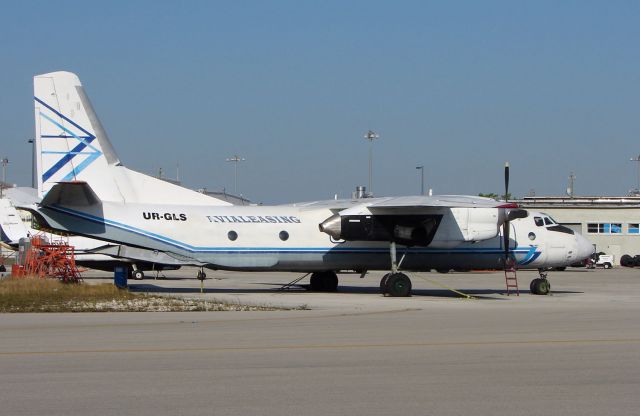 Antonov An-26 (UR-GLS) - Russian AN-26 Cargo plane of Avia leasing based in Florida