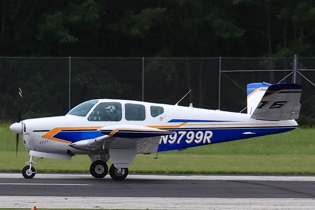 Beechcraft 35 Bonanza (N9799R) - Morning launch for AirVenture Cup Race, 21 July 2024