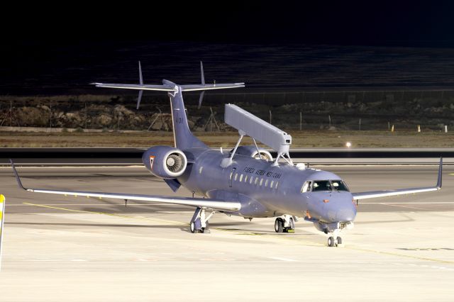 N4101 — - Tenerife Sur - Reina Sofia (TFS / GCTS) - Spainbr /br /Photo taken: March 15, 2023br /br /Operator: Mexican Air Force (Fuerza Aerea Mexicana)br /Type: Embraer R-99Abr /Registration: 4101br /Serial: 145190