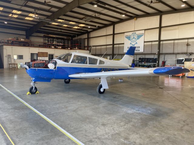 Piper Cherokee Arrow (N16530) - Date Taken: October 12, 2024br /br /Resting in the hangar while waiting for an engine replacement!