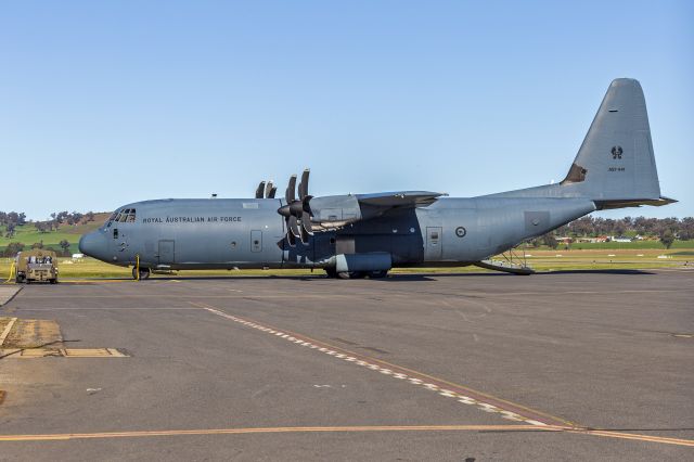 Lockheed EC-130J Hercules (A97441) - Royal Australian Air Force (A97-441) Lockheed Martin C-130J Hercules at Wagga Wagga Airport