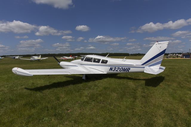 Piper PA-30 Twin Comanche (N320MR) - Flew over to White Waltham for lunch. June 2015