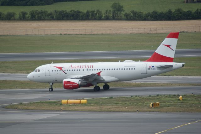 Airbus A319 (OE-LDA) - Austrian Airlines A319-112 cn2131 23 jun 2018 Taxieen