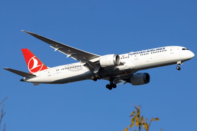 Boeing 787-9 Dreamliner (TC-LLD) - On final approach to 05R (03/12/21)