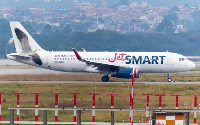 Airbus A320 (CC-AWE)