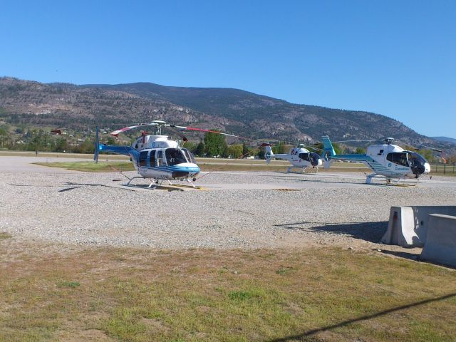 — — - PENTICTON REGIONAL AIRPORT CYYF eurocopter EC120B