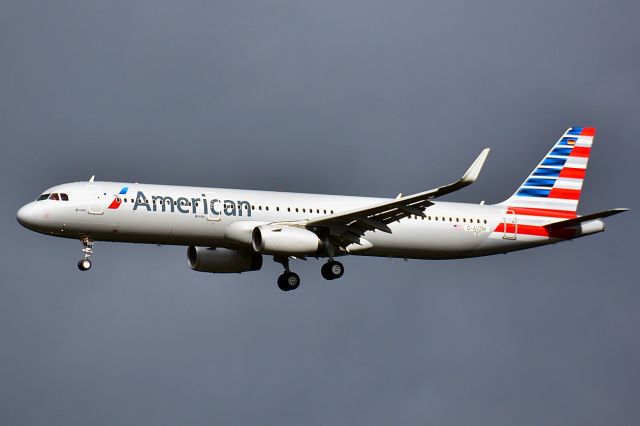 Airbus A321 (N910AU) - A brand new Airbus A321 for American Airlines during test flights in Hamburg Finkenwerder with test registration D-AVZM (09/06/2017)