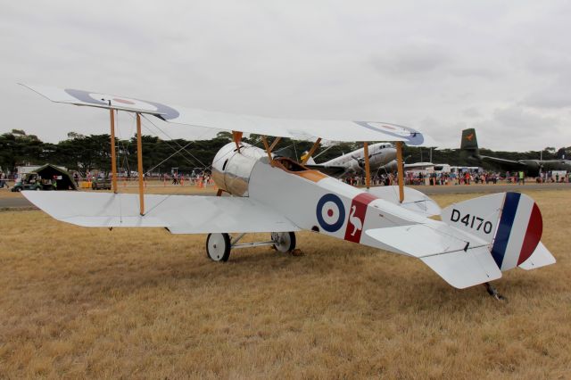 VH-PSP — - Sopwith Pup (Replica)br /Photo: 01.03.2014