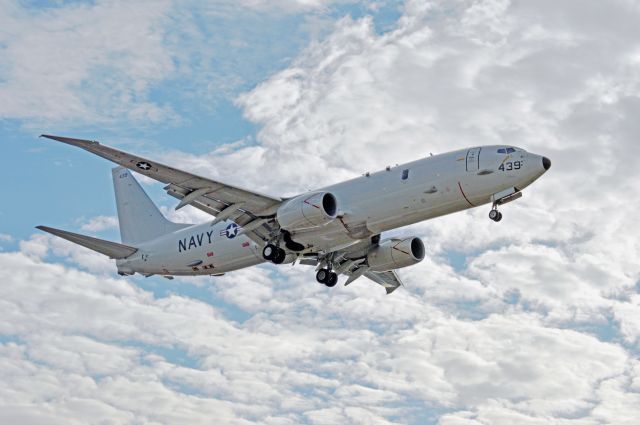 Boeing P-8 Poseidon — - US Navy P-8 Poseidon doing touch and goes at Niagara Falls International Airport