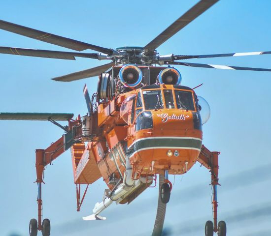 Sikorsky CH-54 Tarhe (N158AC) - Fire season in SoCal 