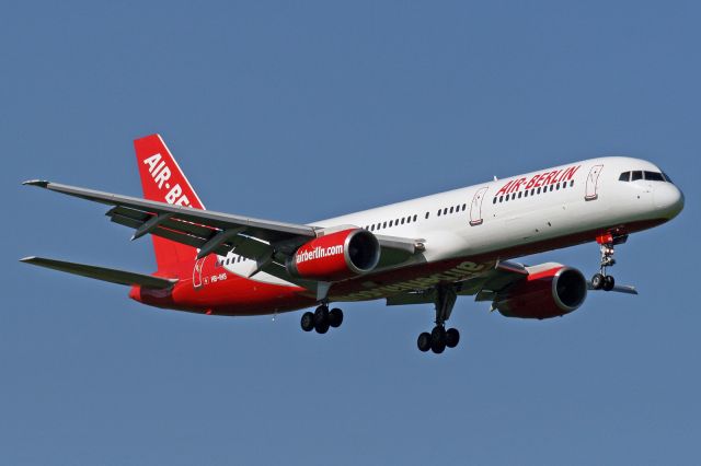 Boeing 757-200 (HB-IHS) - "Air Berlin" livery