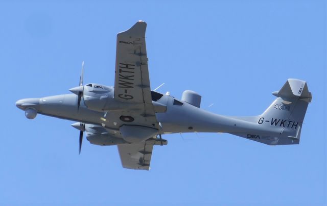 Diamond DA-62 (G-WKTH) - On departure RWY13 as 'WHITEKNIGHT56'