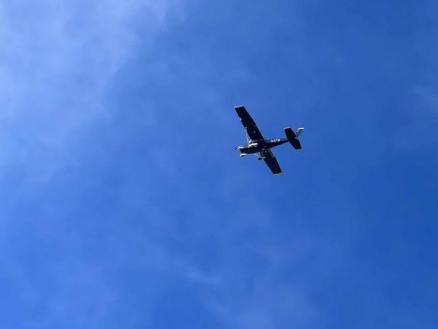 Cessna Skyhawk (N5FB) - Maiden flight after engine rebuild.