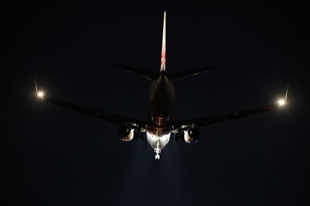 Boeing 737-800 (JA307J) - 15 March 2017:HND-HKD.