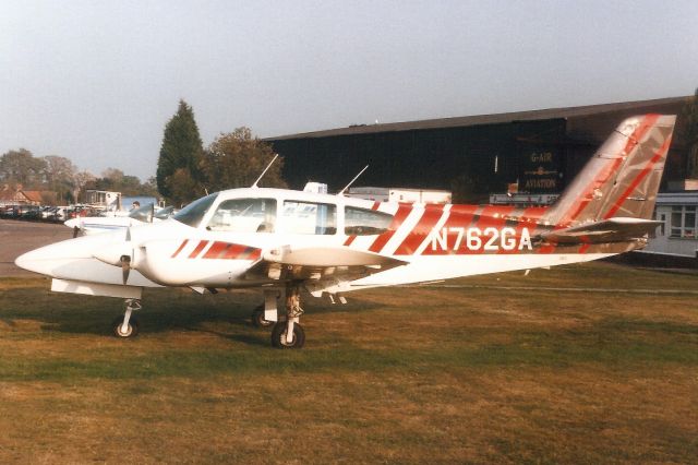 Grumman GA-7 Cougar (N762GA) - Seen here in Oct-97.br /br /Reregistered G-OOGO 12-Nov-97.