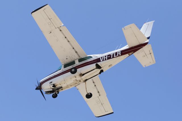 Cessna Centurion (VH-TLR) - If you are going to do a gear up landing, it would more than likely be while flying the Cessna 210.