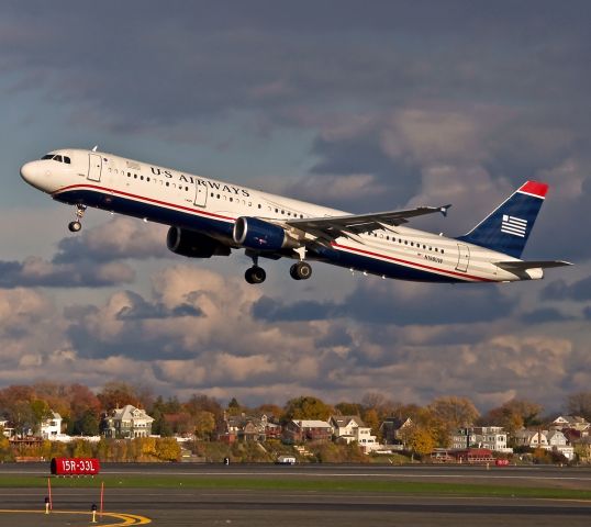 Airbus A321 (N198UW) - US Airways A321