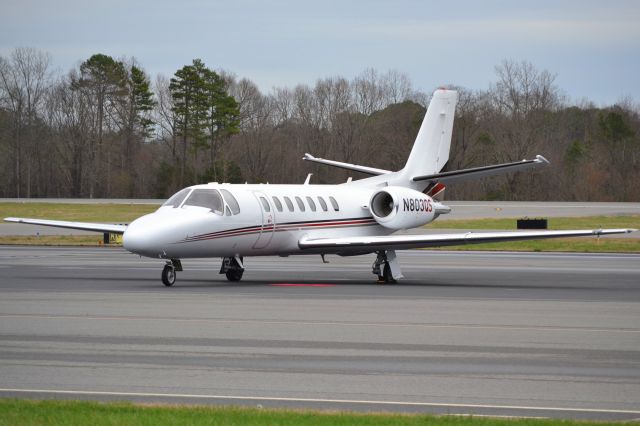 Cessna Citation V (N803QS) - NETJETS SALES INC at KJQF - 2/25/18