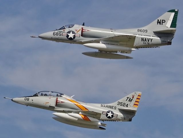 SINGAPORE TA-4 Super Skyhawk (N524CF) - 2010 Airventure in Oshkosh