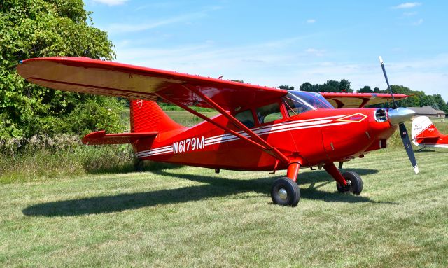 Piper 108 Voyager (N6179M) - Stinson 108-3 Voyager N6179M in Brighton 