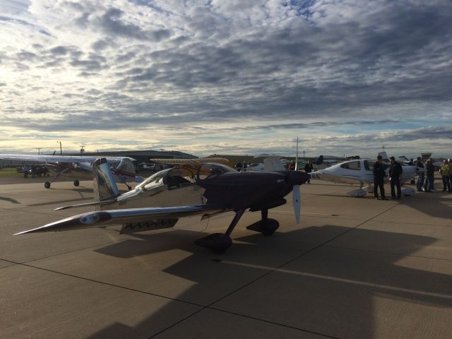 Vans RV-7 (N60KR) - 2017 Kansas Air tour Startup at Wellington Airport KEGT Kansas