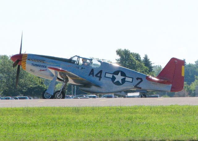 North American P-51 Mustang (N61429) - At AirVenture.