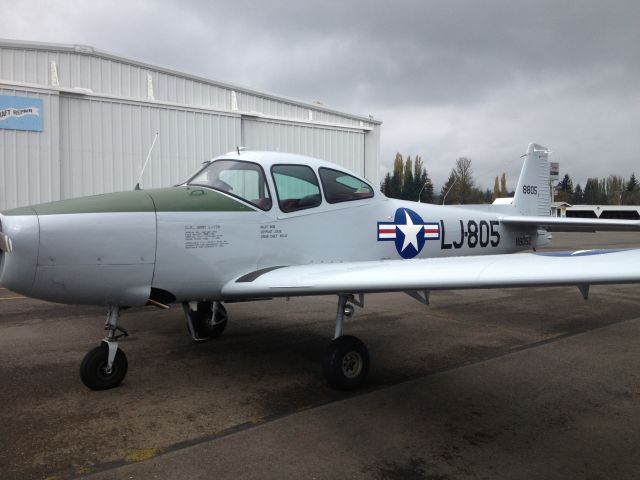 North American Navion (N805Z) - Picked it up for ferry to KHST