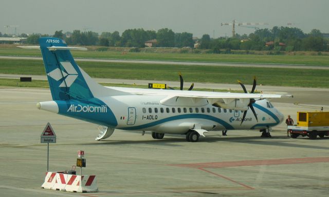 ALENIA Surveyor (ATR-42-500) (I-ADLQ) - Air Dolomiti / Lufthansa ATR 42-500 I-ADLQ at Bologna airport