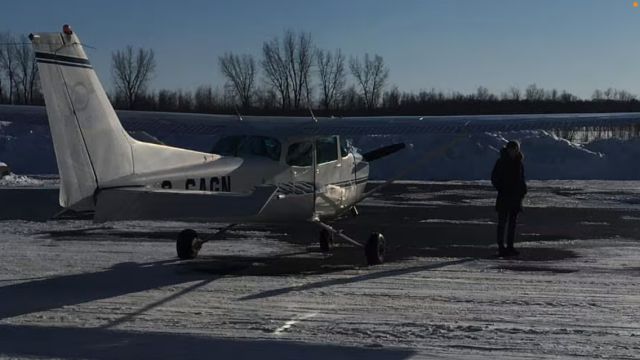Cessna Skyhawk (C-GAGN) - Sunny Winter Sunday Afternoon.