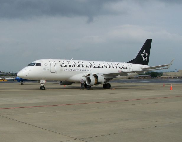 N820MD — - This bird is getting an entire engine change after landing on one. Operated by Republic Airways dba US Airways Express