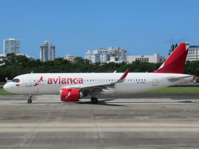 Airbus A320neo (HK-5367)